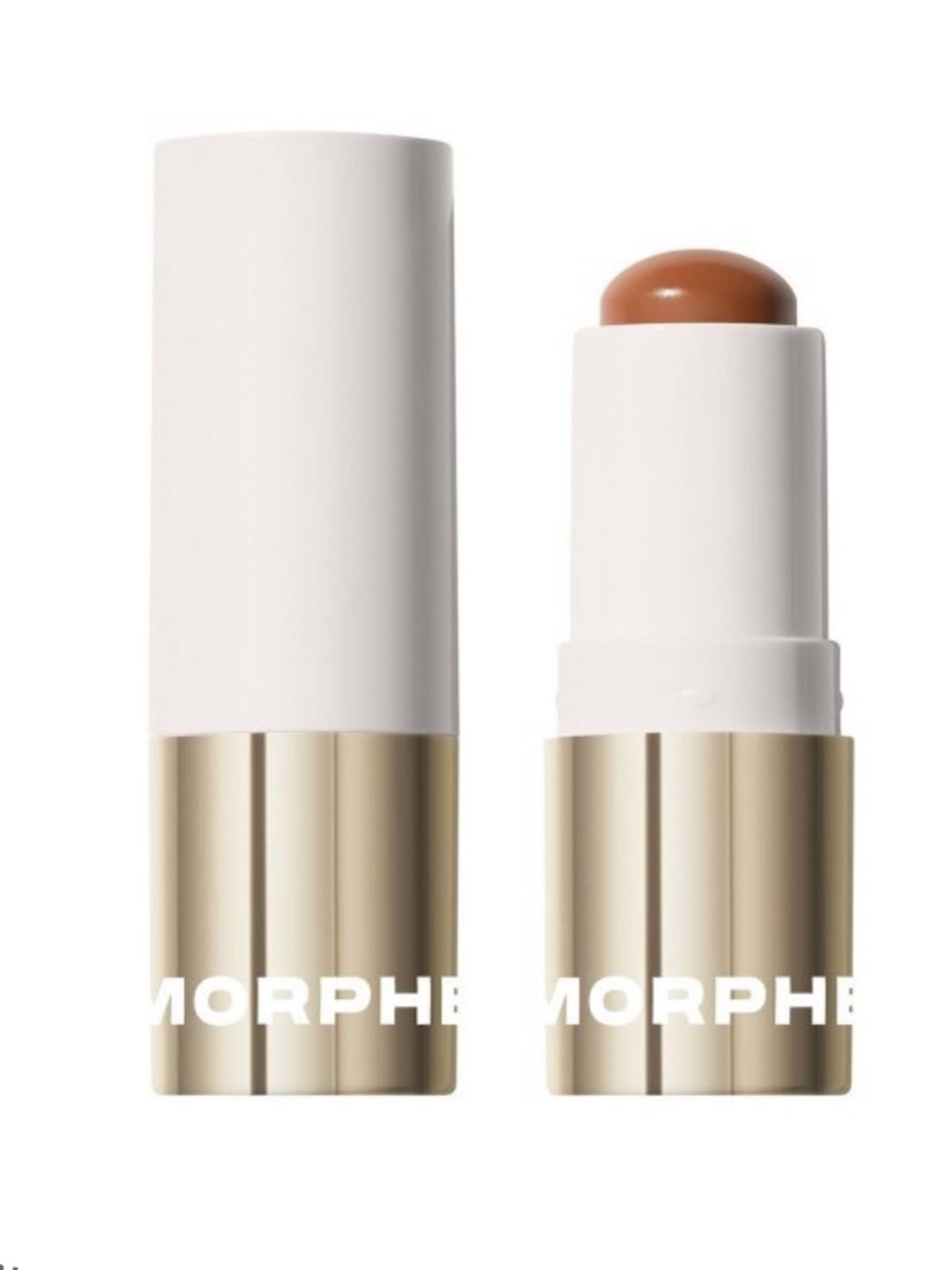 Morphe creamy bronzer stick sizzle sudden heat